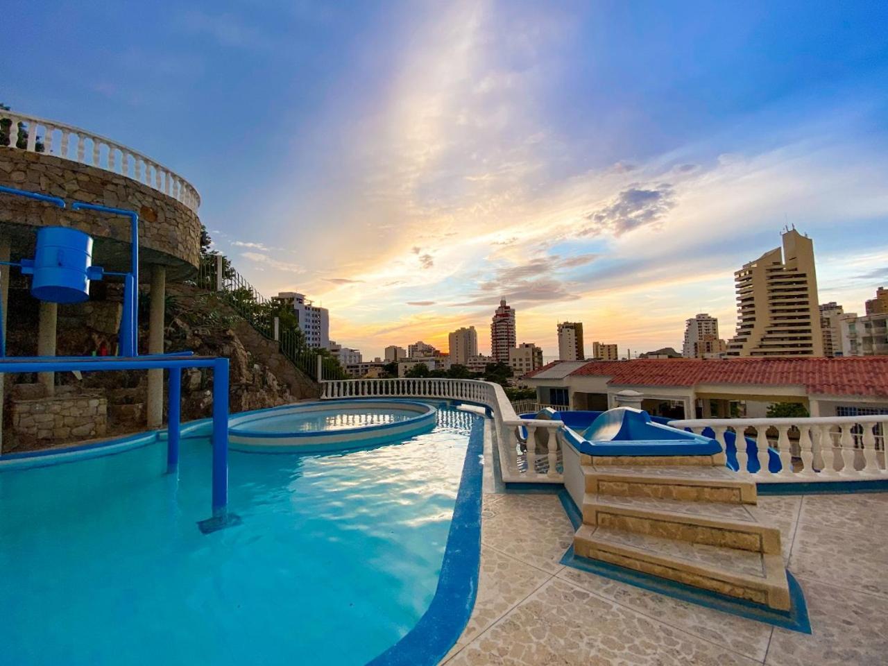 Hotel Cabanas Villa Roca, Rodadero Σάντα Μάρτα Εξωτερικό φωτογραφία